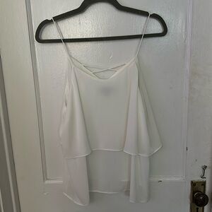 White Mossimo dress tank top size XL